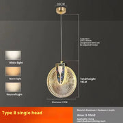 Light Luxury Bedroom Bedside Chandelier