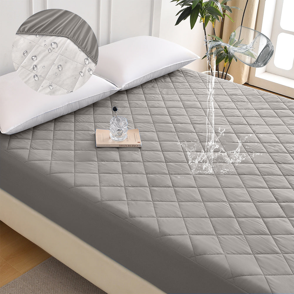 Diamond Grid Ultrasonic Waterproof Mattress Protector