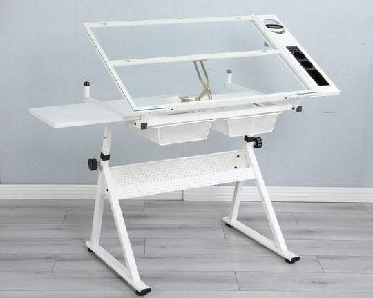 Drafting Printing Table With Chair