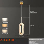 Light Luxury Bedroom Bedside Chandelier